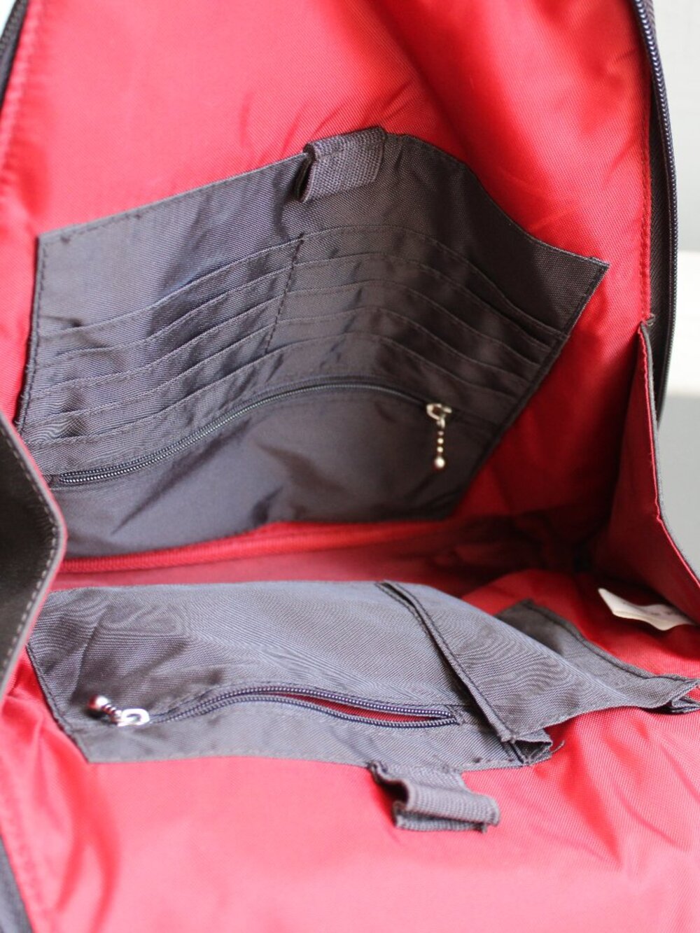 Baggallini Urban Metro Backpack Brown Black - Picture 7 of 8